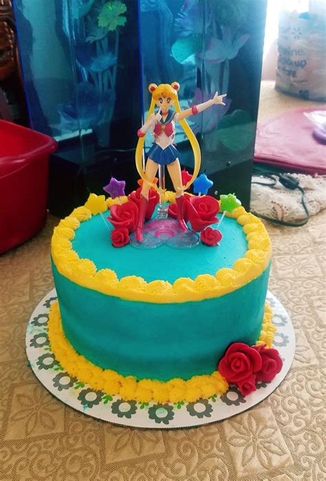 Sailor Moon Cakes Anime Cake Sailor Moon Birthday
