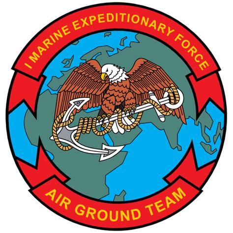 Marine Corps 1st Marine Expeditionary Force Sticker