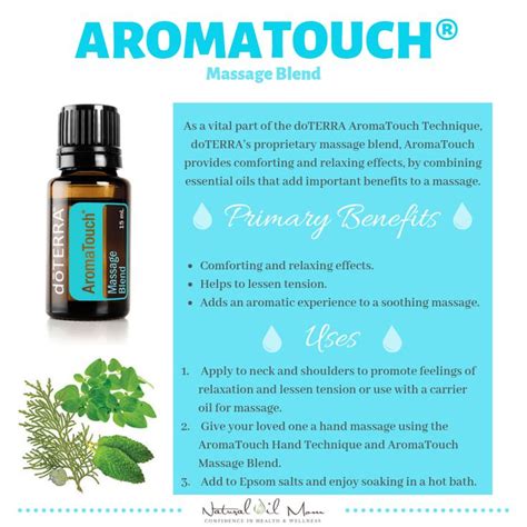 Aromatouch® Massage Blend Essential Oils Aromatouch Technique Everyday Oils