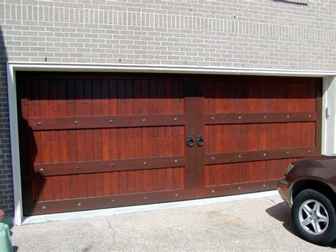 Cowart Door Custom Wood Garage Doors Traditional Garage Austin