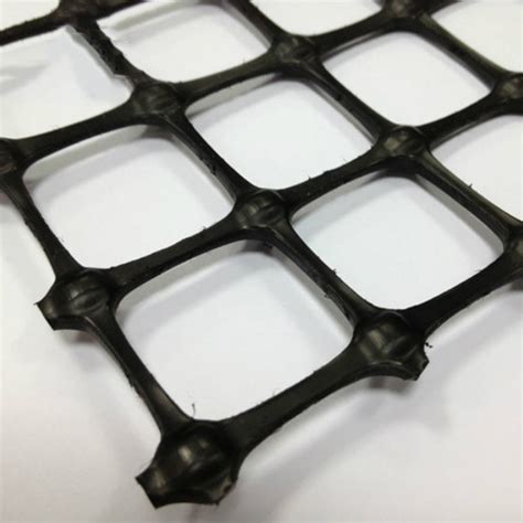 Pp Biaxial Geomalla Biaxial Plastic Geogrid Kn M For Soil