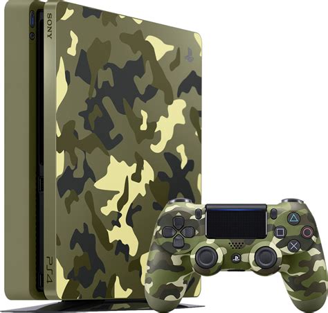 Playstation 4 Slim 1tb Console Limited Green Camouflage Call Of Duty