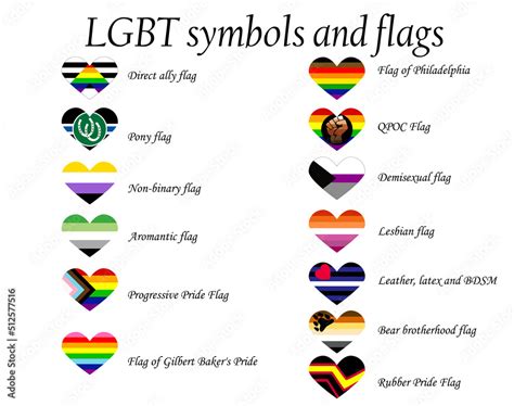 A Set Of New Lgbt Flags Including Progressive Aromantic Philadelphia