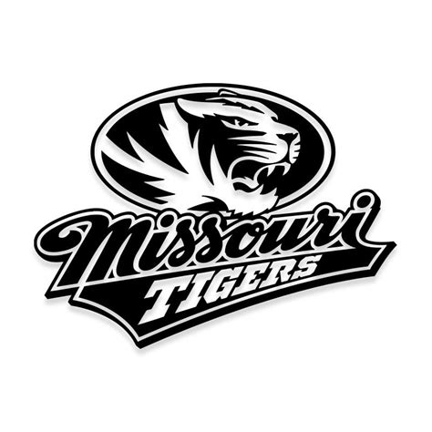 Missouri Tigers College Decal Sticker Decalfly