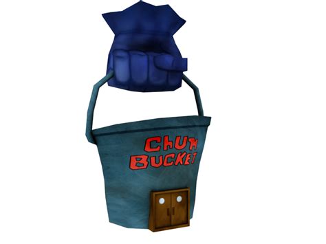 The location of this object is unknown. Chum Bucket by RubiiART on DeviantArt