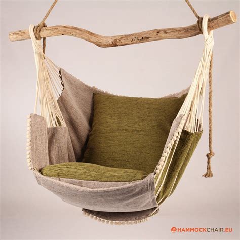 At only 2.4 pounds, this lightweight hammock chair has a capacity of 170 pounds. Hammock chair green/beige | Etsy | Hammock chair, Hammock ...