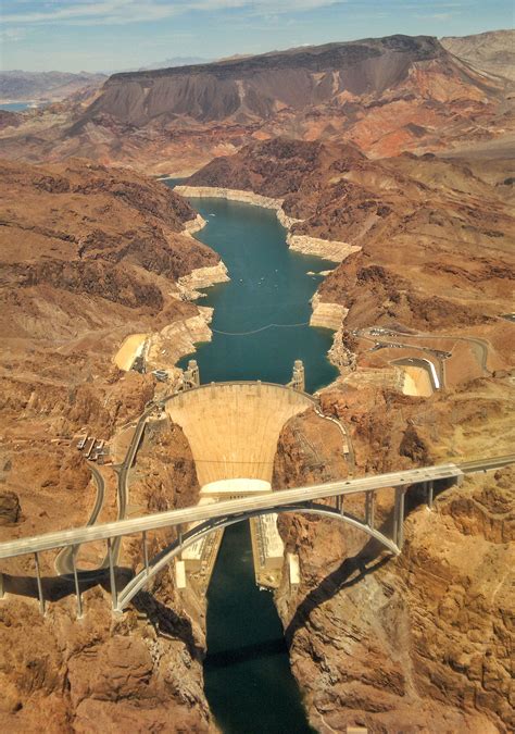 Hoover Dam In The Black Canyon Of The Colorado River It Was