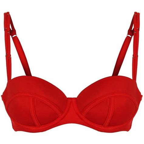 Agent Provocateur Montana Bikini Top 125 Liked On Polyvore Featuring