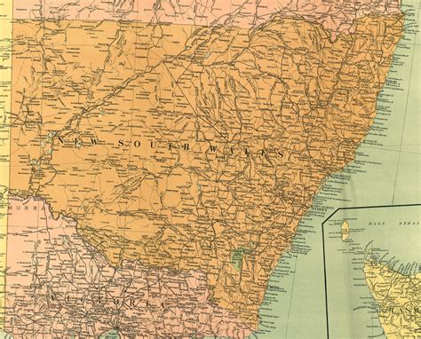 Filemap Of New South Wales Australia 1916 Wikimedia Commons