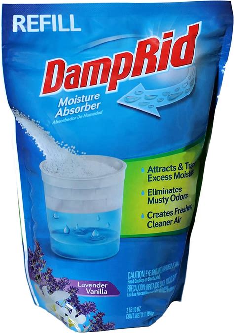 Amazon.com: DampRid Fragrance Free Mega Absorber Refill Containers, 3