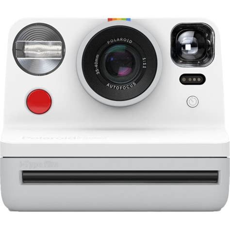Polaroid Now Instant Film Camera White Auckland Camera Centre