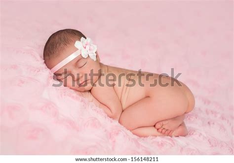 Nude Newborn Baby Girl Wearing Cherry Shutterstock