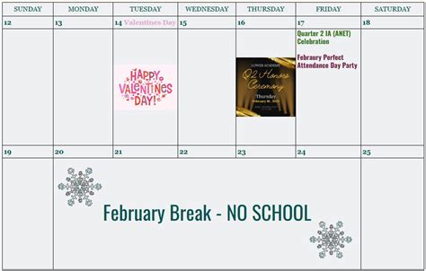 Calendar and Community Events - Libertas Academy