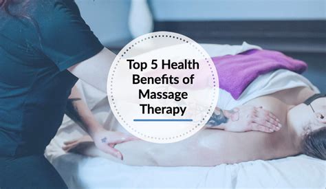Top 5 Health Benefits Of Massage Therapy Pma