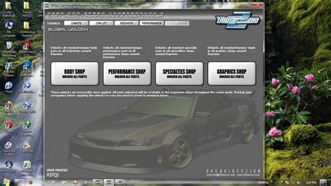 A recommended car to use is the acura rsx. Download Cheat Trainer Nfs Underground Pc - mixezone