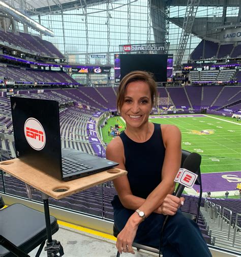 The second time i called, i was on the line with a customer representative. NFL Beat Week 7: Dianna Russini - ESPN Front Row