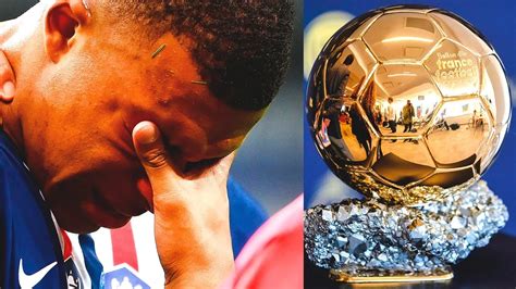 Ballon Dor 2023 Nouvelle Désillusion Pour Mbappé