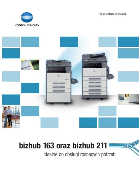 Find everything from driver to manuals of all of our bizhub or accurio products. Konica Minolta bizhub 211 Broszura informacyjna