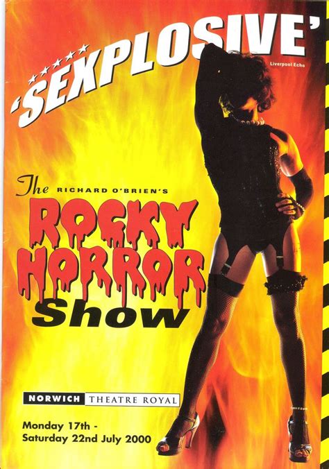 the rocky horror show norwich theatre royal 2000 rocky horror picture show rocky horror