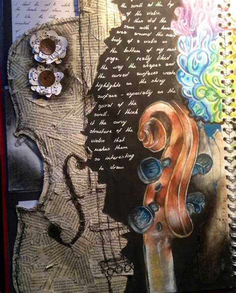 Pin by Natalie Collins on My Artwork :) | A level art sketchbook, Sketchbook layout, Art sketchbook