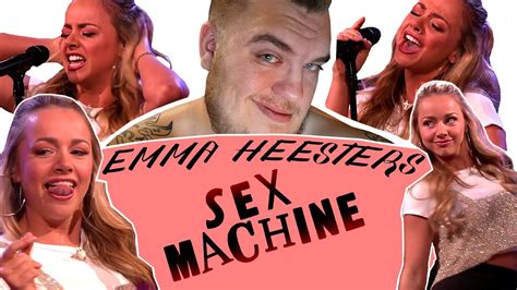 Emma Heesters Sex Machine Reaction Holy Moly Beste Zangers 2019 Youtube
