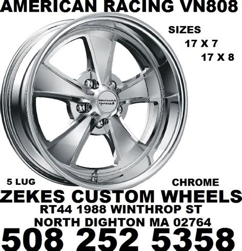 Pin On American Racing Hot Rod Wheels Zekes Custom Wheels 508 252 5358