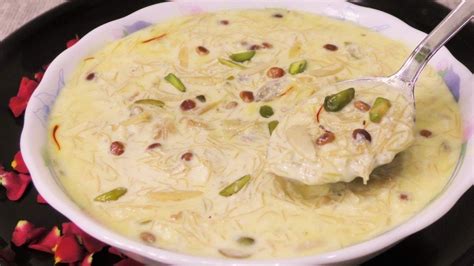 Sheer Khurma Recipe How To Make Sheer Khurma At Home Sheer Korma Recipe Cook With Parul