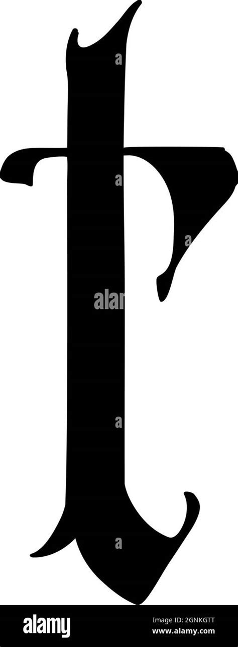 Calligraphy Alphabet Clipart Image
