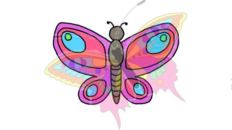 Pink And Purple Butterfly Clipart Free Download On