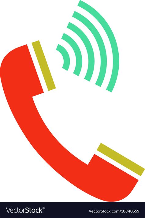 Phone Call Icon Royalty Free Vector Image Vectorstock