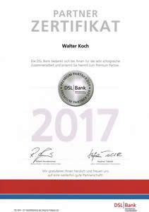 Sie sind bereits kunde der dsl bank und haben eine mitteilung für uns? Über uns | Walter Koch