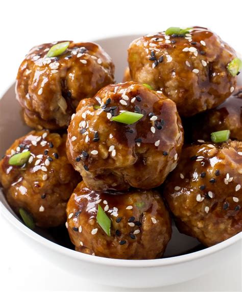Asian Turkey Meatballs Chef Savvy