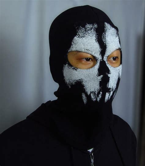 Cod Ghosts David T Walker Skull Mask Balaclava Cosplay Ebay