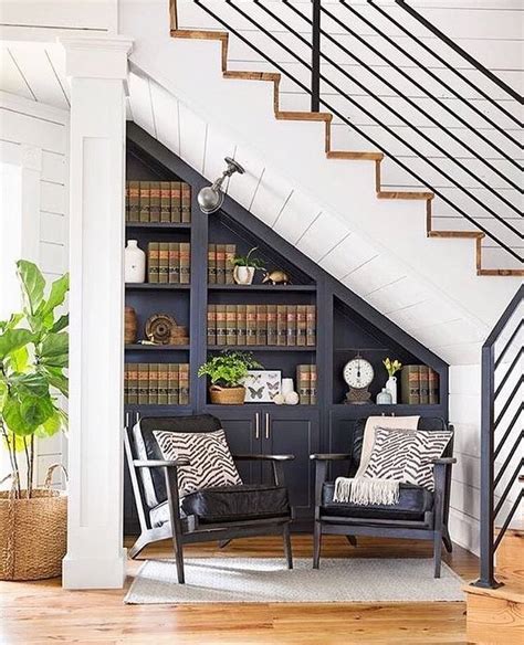 Creative Ways To Use Space Under Stairs Interior Design