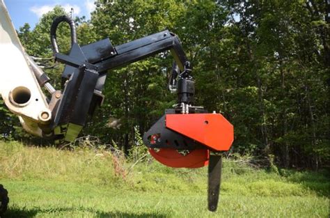 Grapple Saw Skid Steer Attachment For Bobcat Timberland Truck Sales