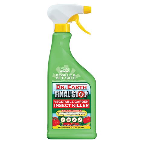 Dr Earth 32 Oz Ready To Spray Vegetable Garden Insect Killer