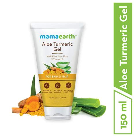 Mamaearth Aloe Vera Gel From 100 Pure Aloe Vera For Face Skin And Hair