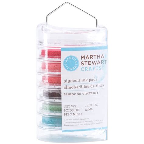 Ek Success Martha Stewart Crafts Ink Pad Set This Package Contains