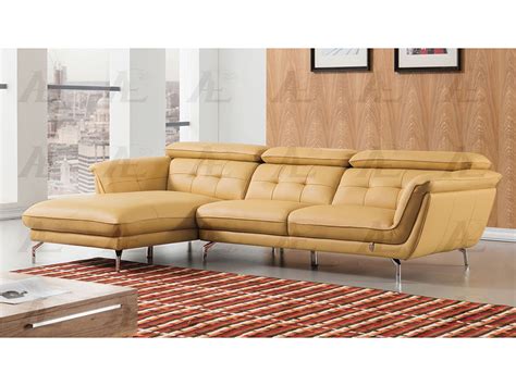 Msofas offers you a wide range of home furniture whether you're looking furniture for a living room, bedroom or dining room. Modern 2Pcs Yellow Leather Match Right Chaise Sectional ...