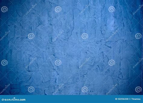 Blue Grunge Wall Stock Photo Image Of Detail Wall Darker 50256330