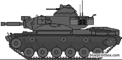 M60a2 Patton Free Plans And Blueprints Of Cars