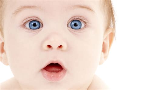 Blue Eyes Cute Baby Hd Wallpaper