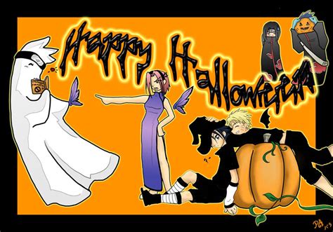 Naruto Halloween By Surfinpika On Deviantart