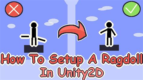 How To Set Up A Ragdoll In Unity2d Mini Tutorial Youtube
