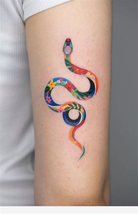 18 count (pack of 1) 4.5 out of 5 stars 254. Colored snake tattoo (With images) | Tattoos, Ink tattoo ...
