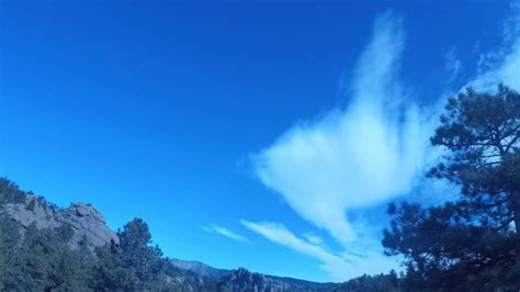 4k Rocky Mountains Wave Cloud Formation Time Lapse Youtube