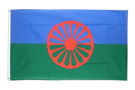 Arbeitszweige unter sinti sind u.a. Sinti und Roma Flagge - 90 x 150 cm - FlaggenPlatz Shop