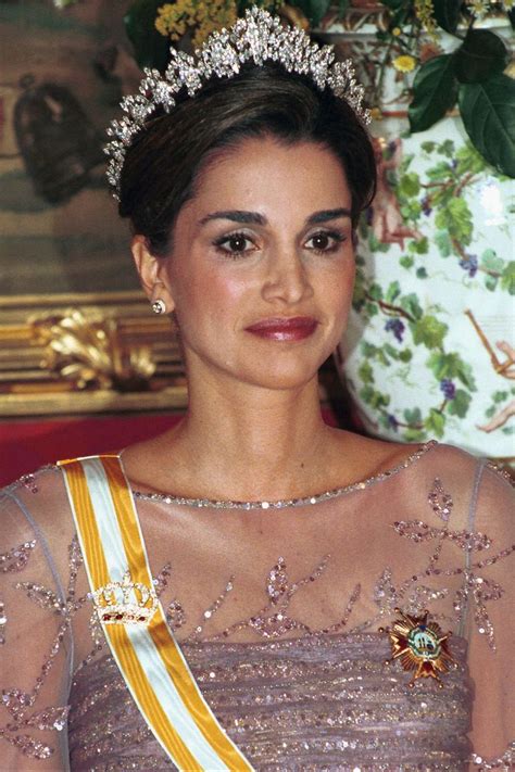October 20 1999 While On A Royal Visit To Spain Queen Rania Wore A
