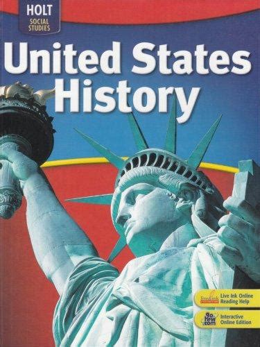 All students need to know and understand our national heritage 1.4 the student will develop map skills by a) recognizing basic map symbols, including references to land, water, cities, and roads; ISBN 9780030726873 - United States History : Full Survey Direct Textbook