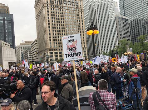 There now appears to be something of a revolt going on amongst some organisers, who are. Thousands of Protesters Gather at Trump Tower Amid ...